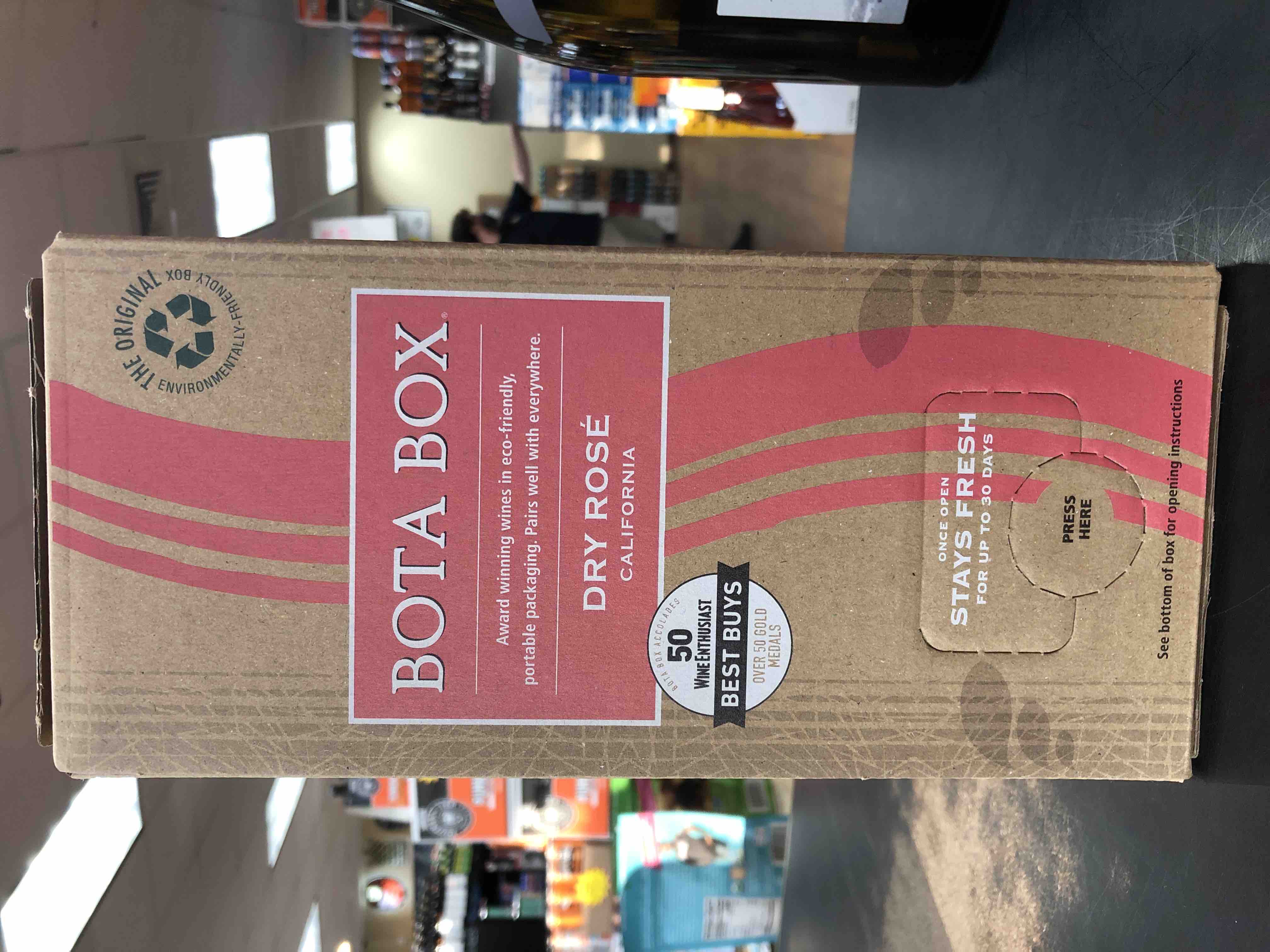 Bota Box Dry Rose