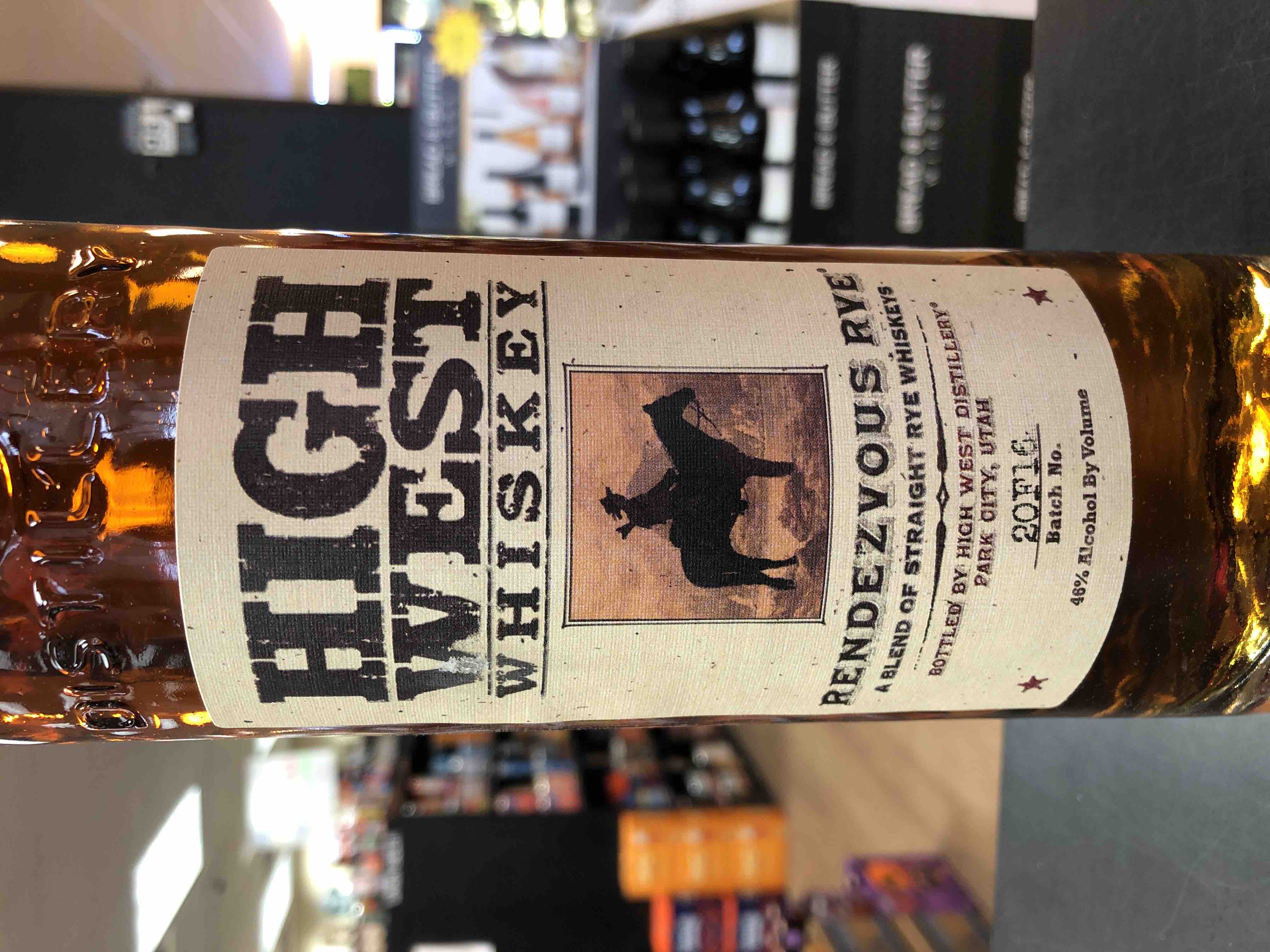 HIGH WEST Rendezvous Rye
