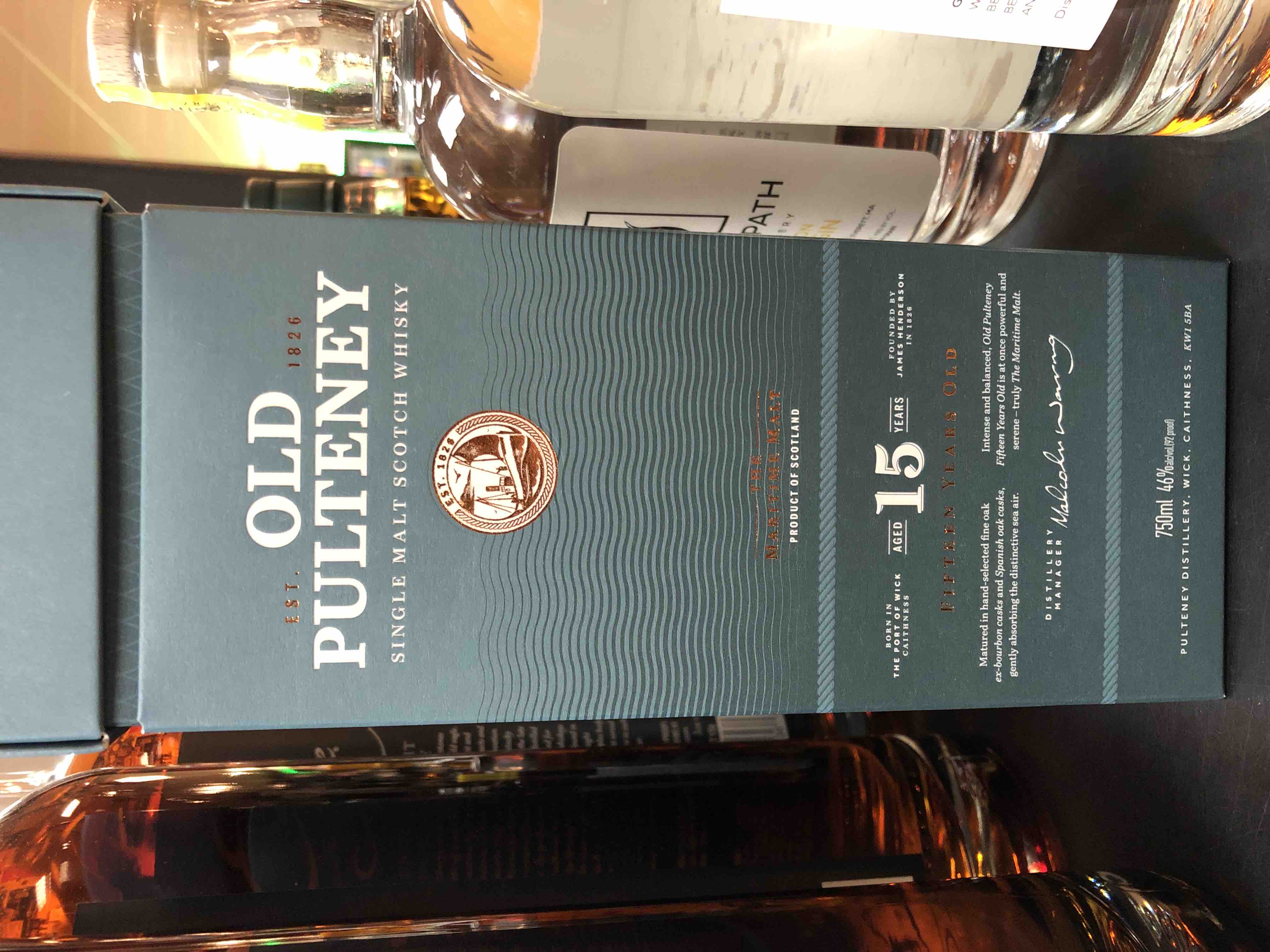 Old Pulteney 15 Year
