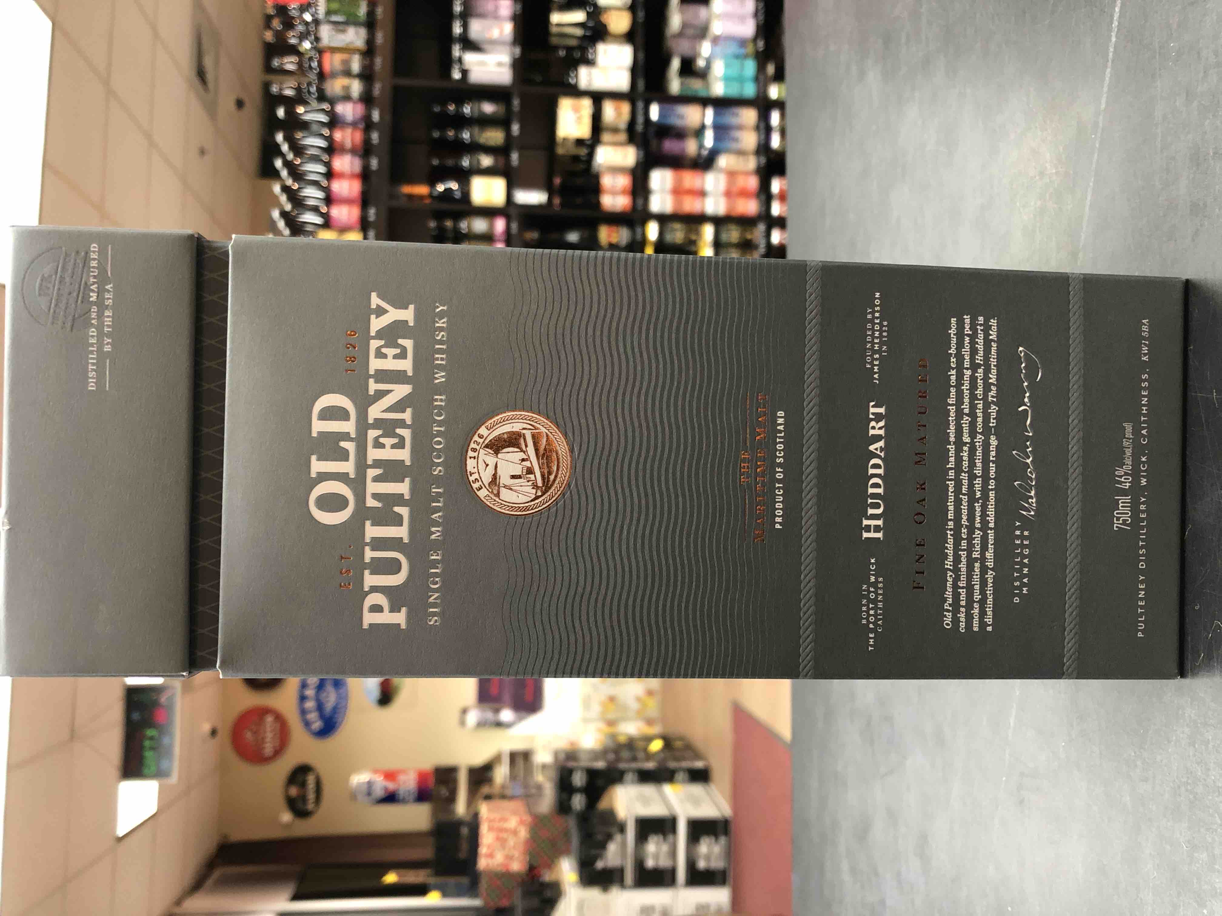 Old Pulteney Huddart