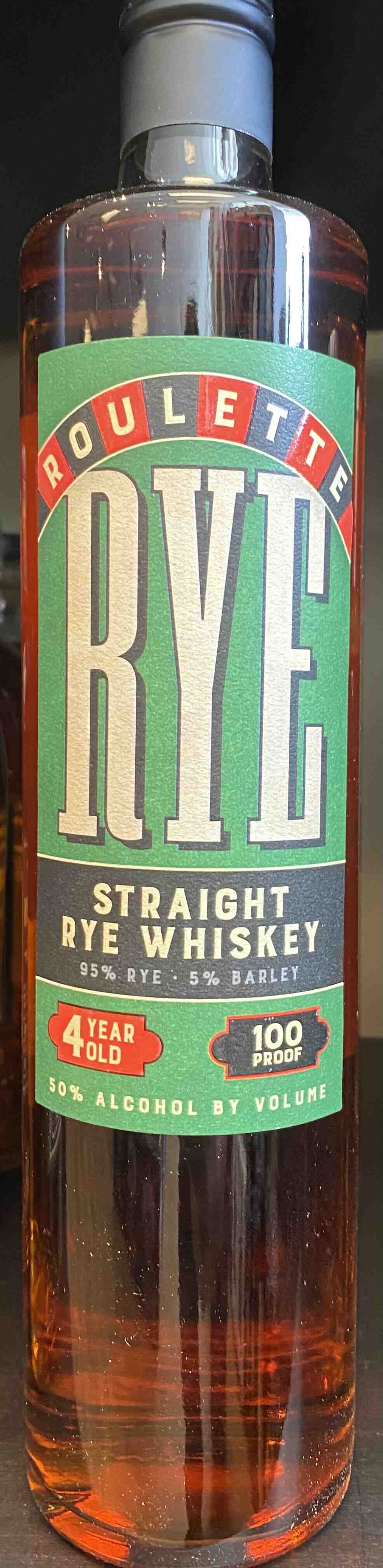 ROULETTE Straight Rye