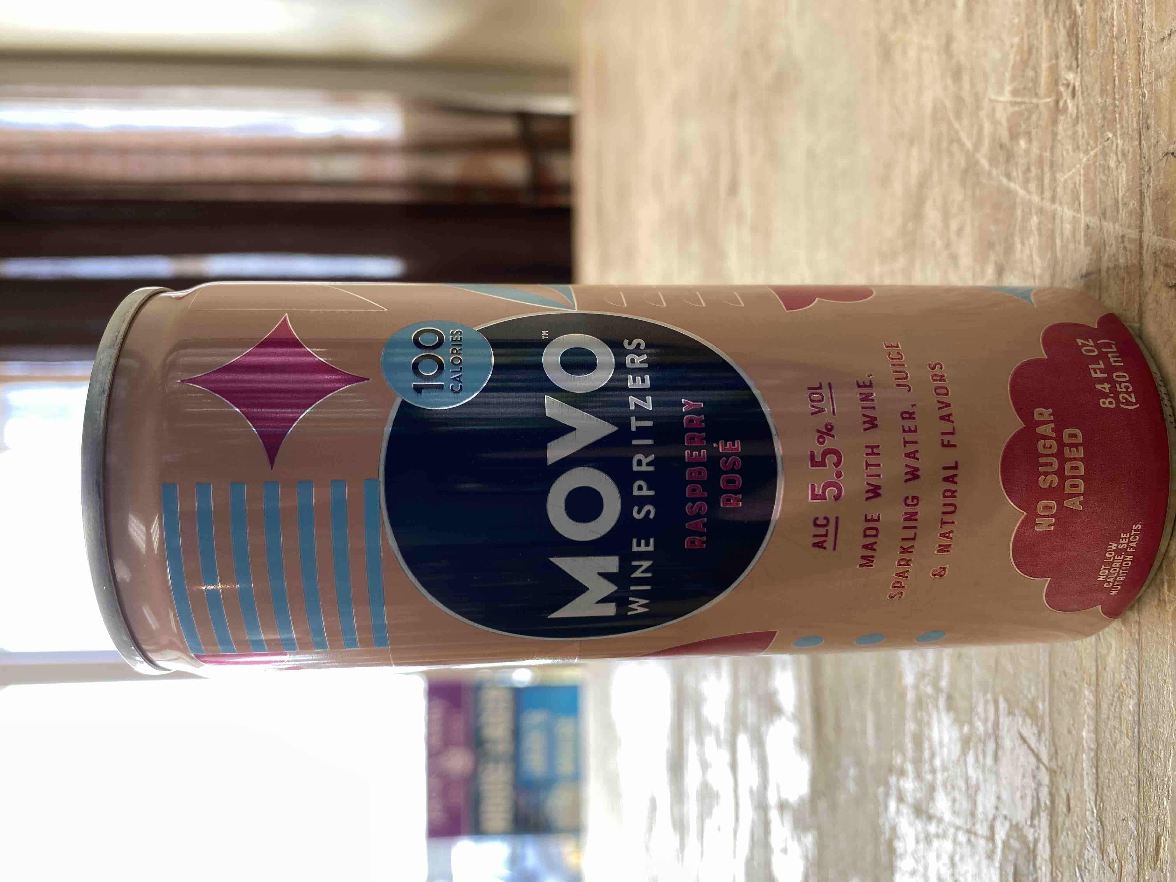 Movo Wine Raspberry Rose Spritzer