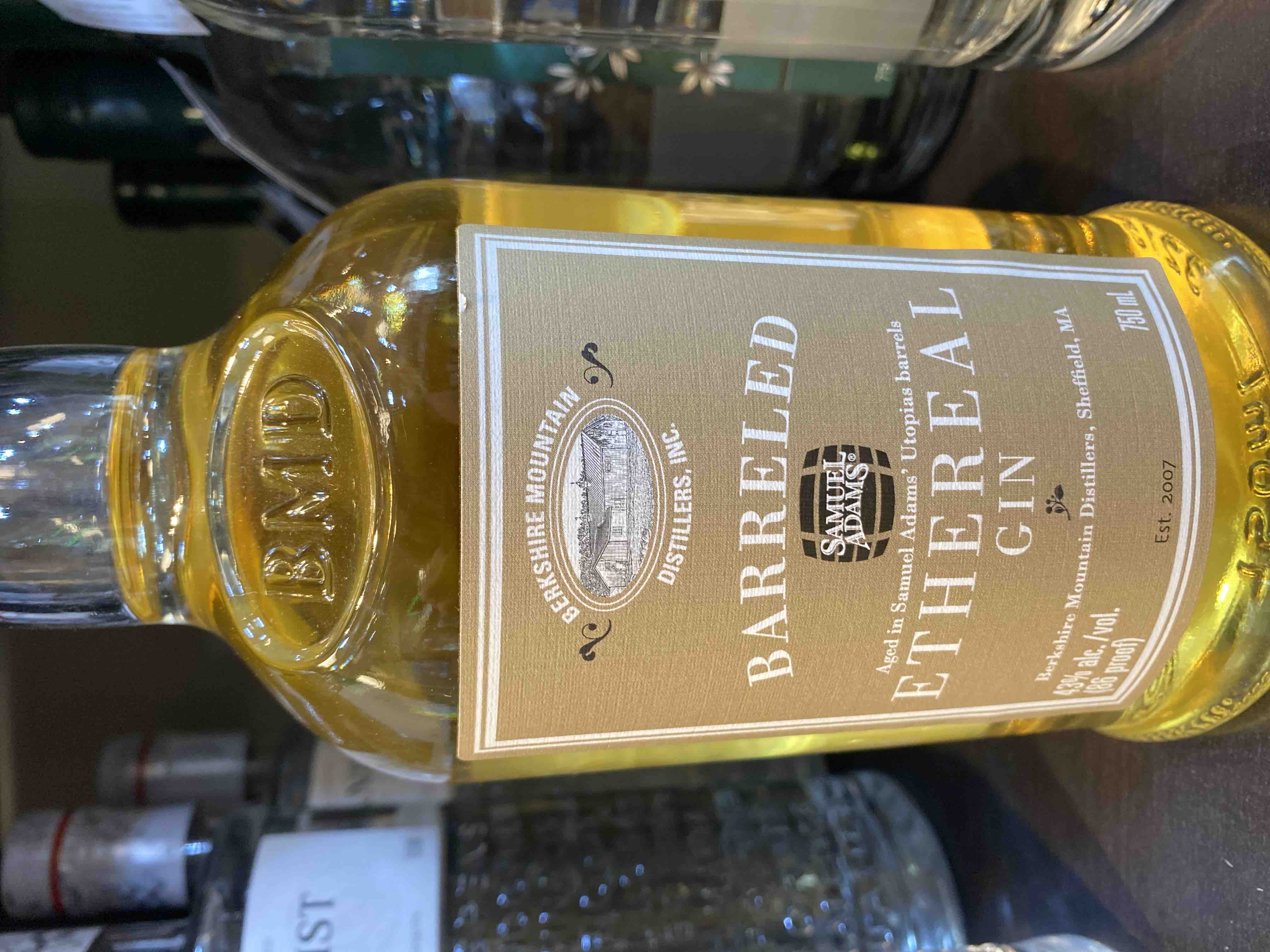 Berkshire Mountain Distillery Barrel Age Ethereal Gin