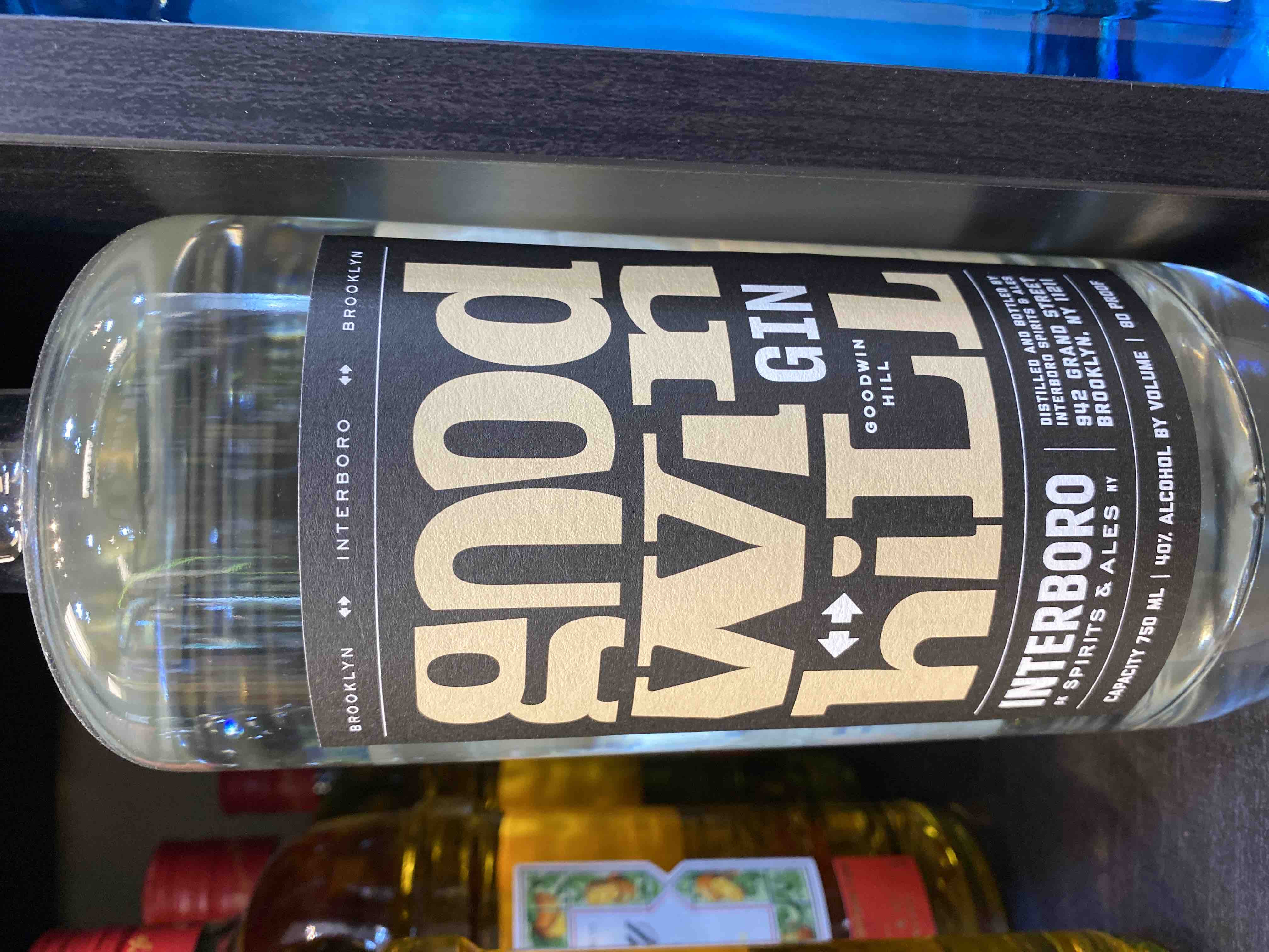 Interboro Goodwin Hill Gin