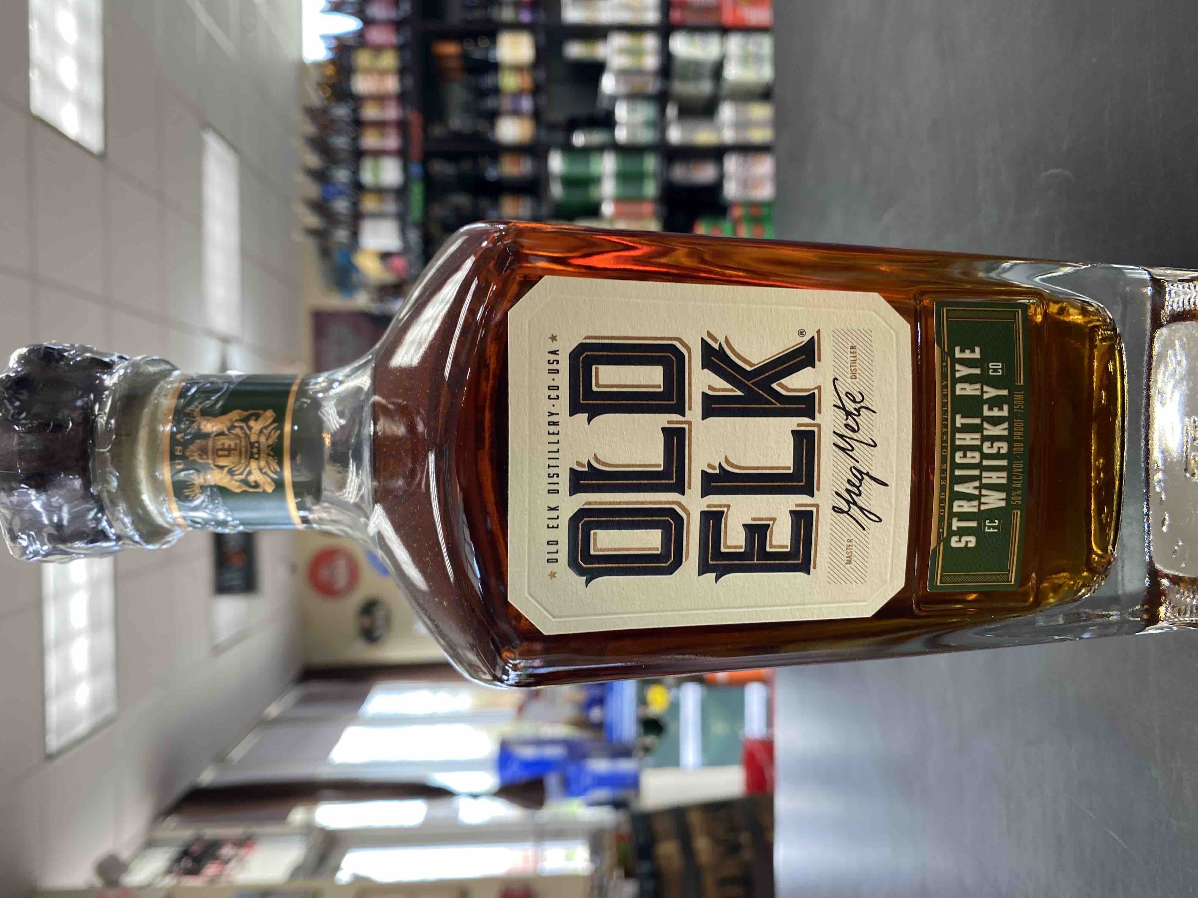 OLD ELK Straight Rye Whiskey