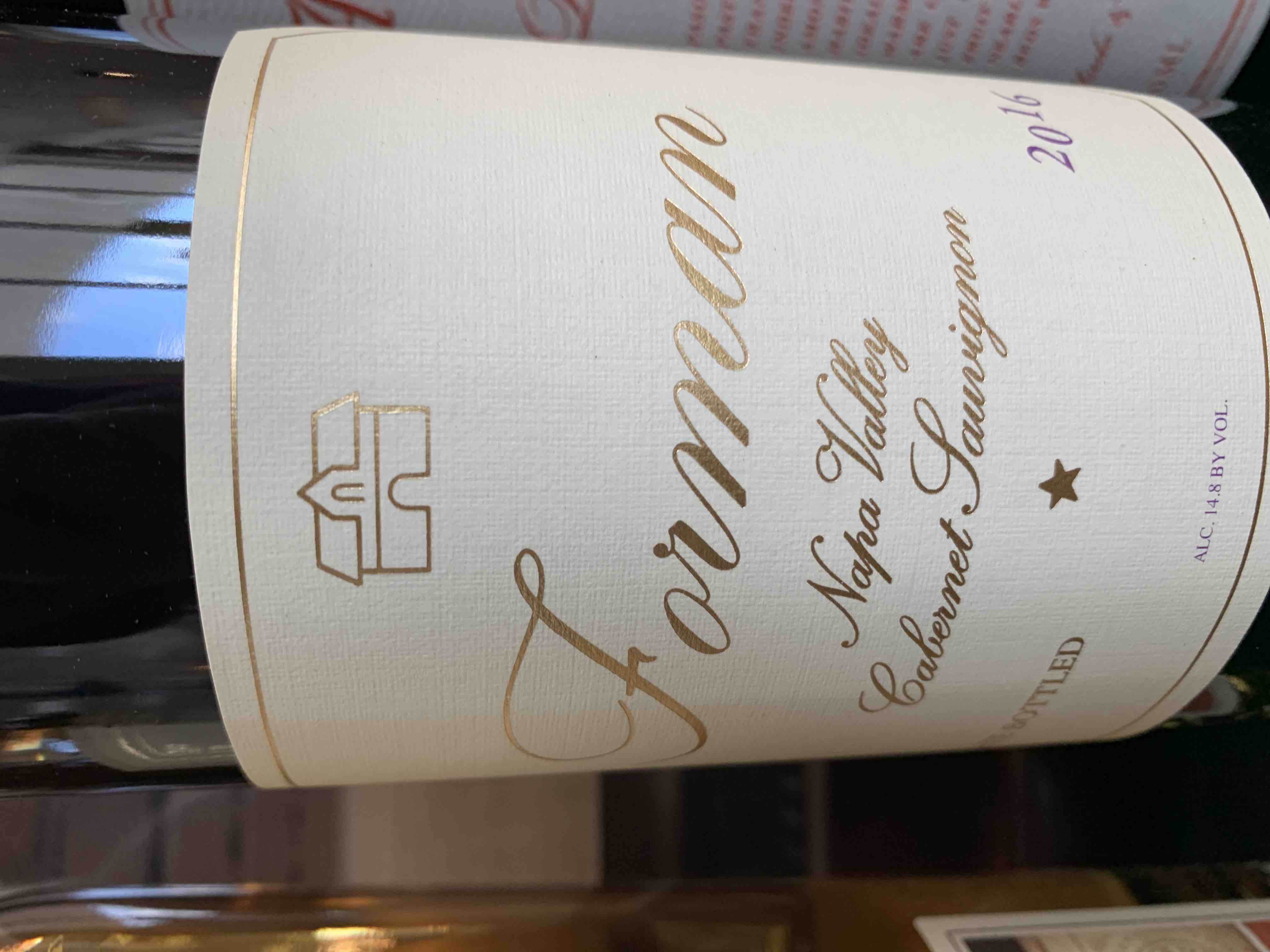 Forman Napa Cabernet Sauvignon