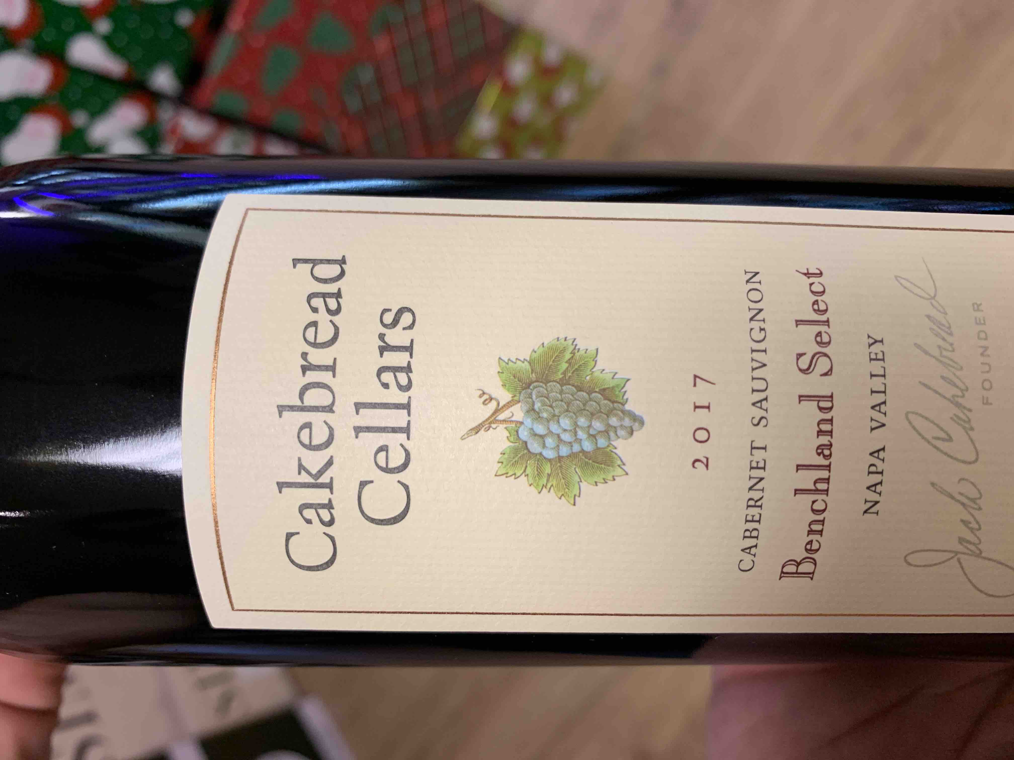 Cakebread Benchland Select Cabernet