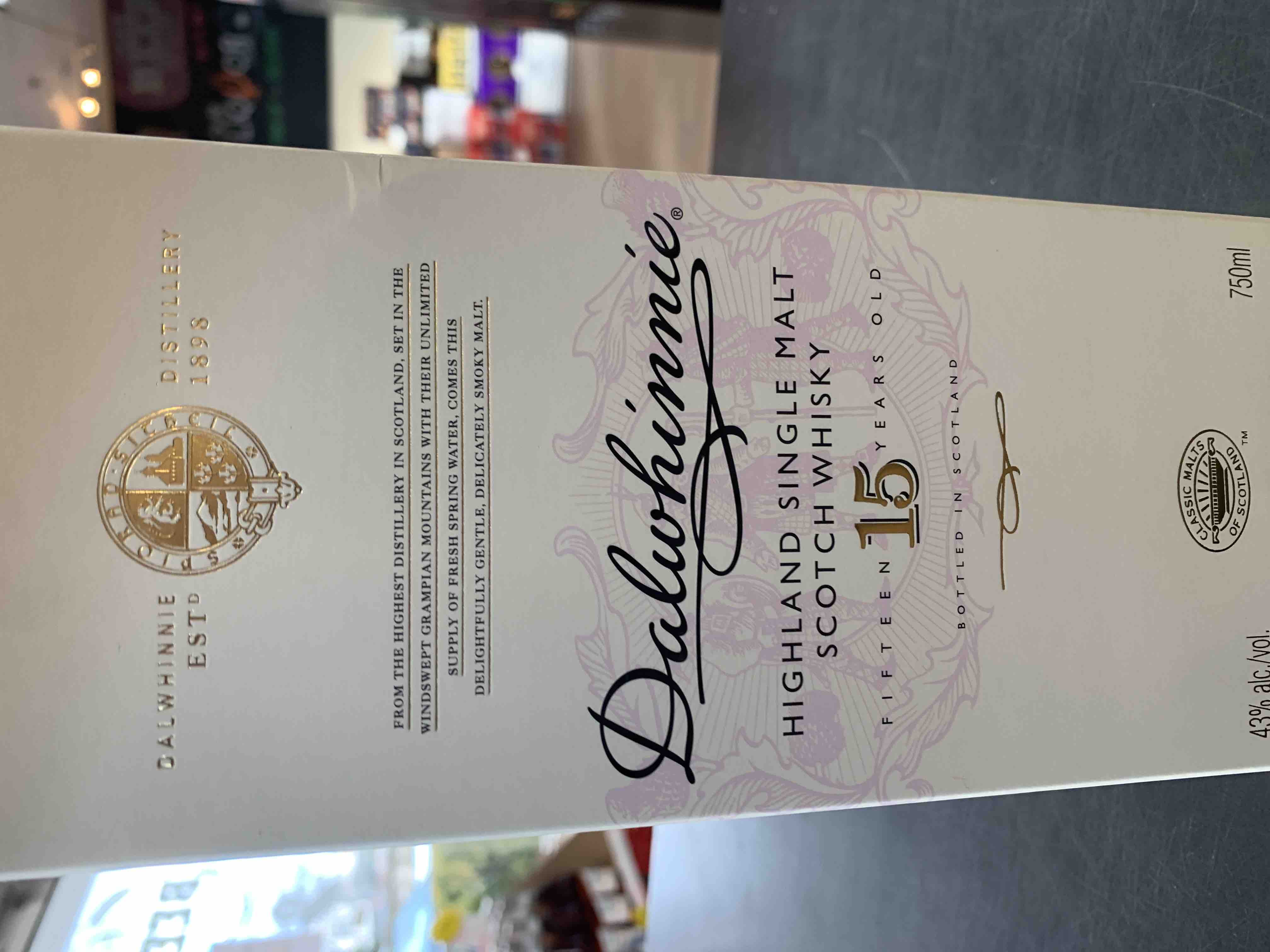 DALWHINNIE 15 Year