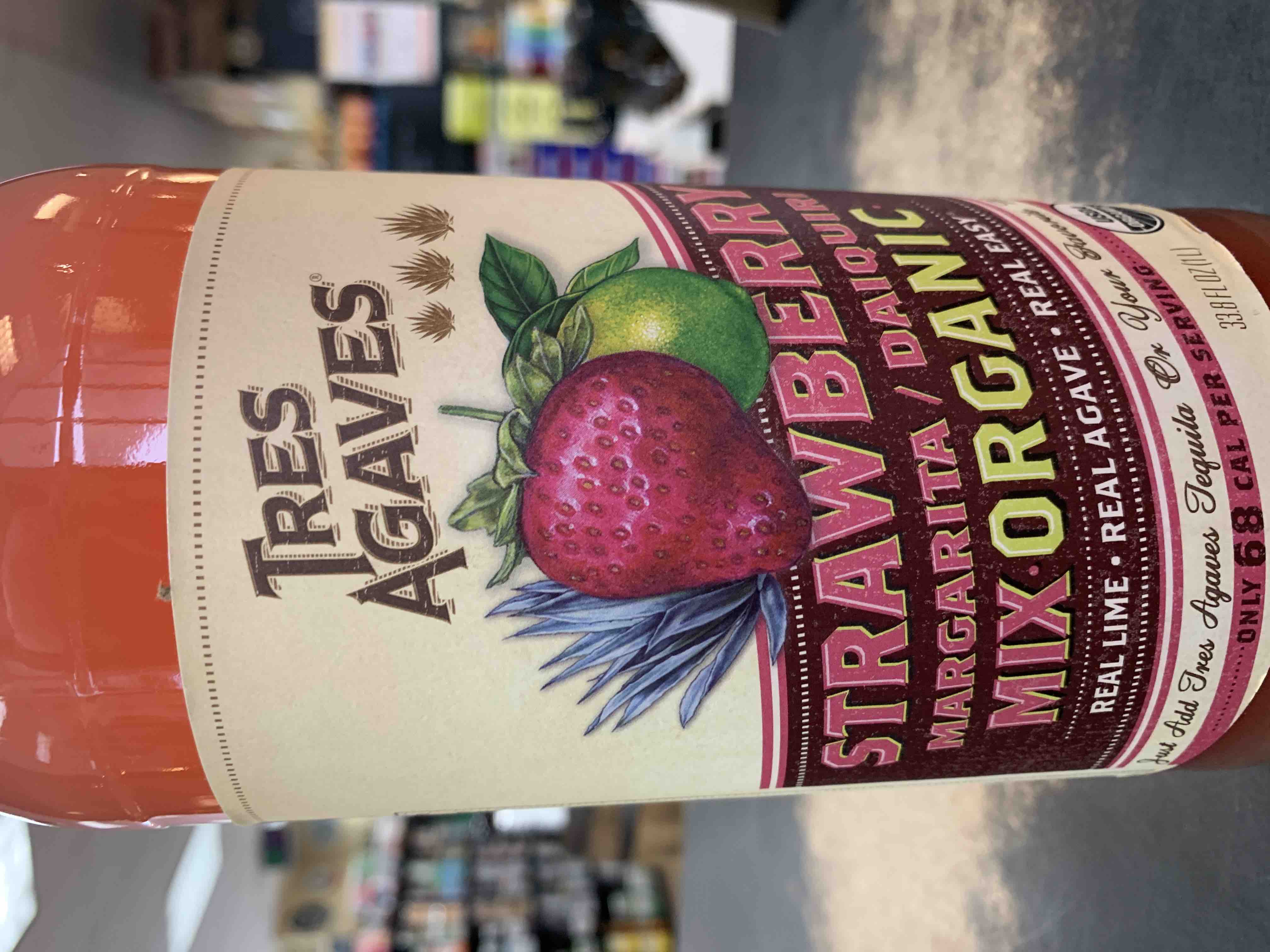 Tres Agaves ORGANIC Strawberry Margarita Mix