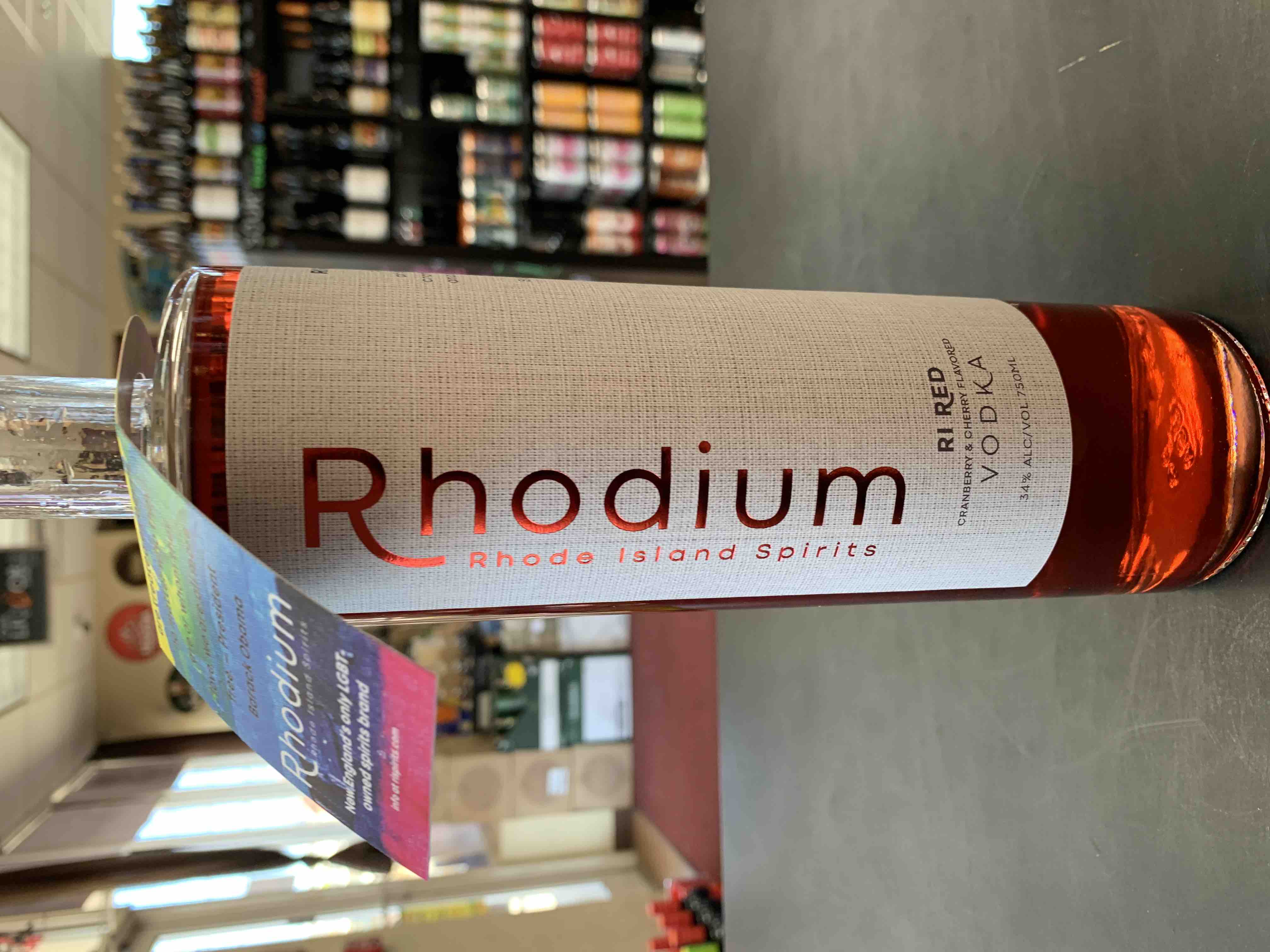 RHODIUM Ri Red Vodka