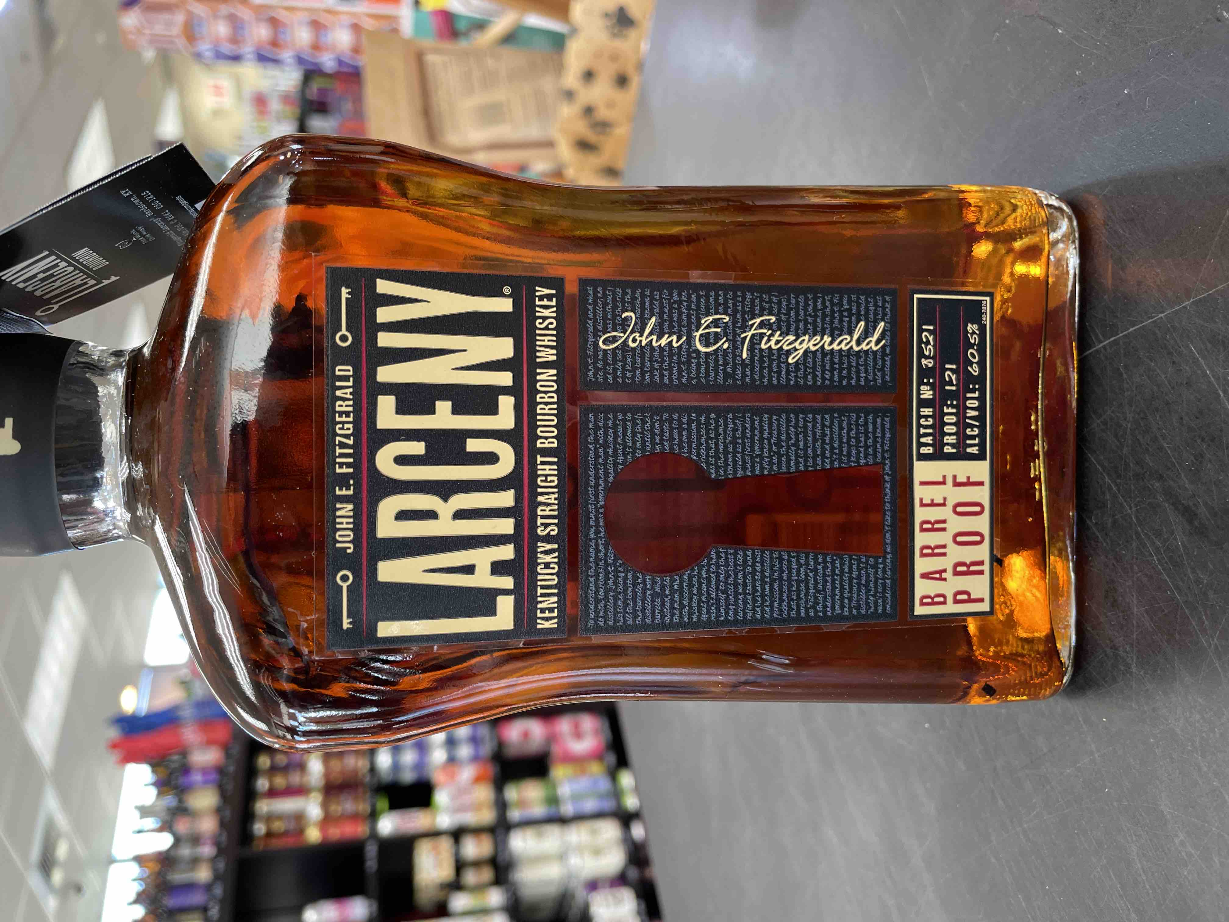 Larceny Batch A125 Barrel Proof