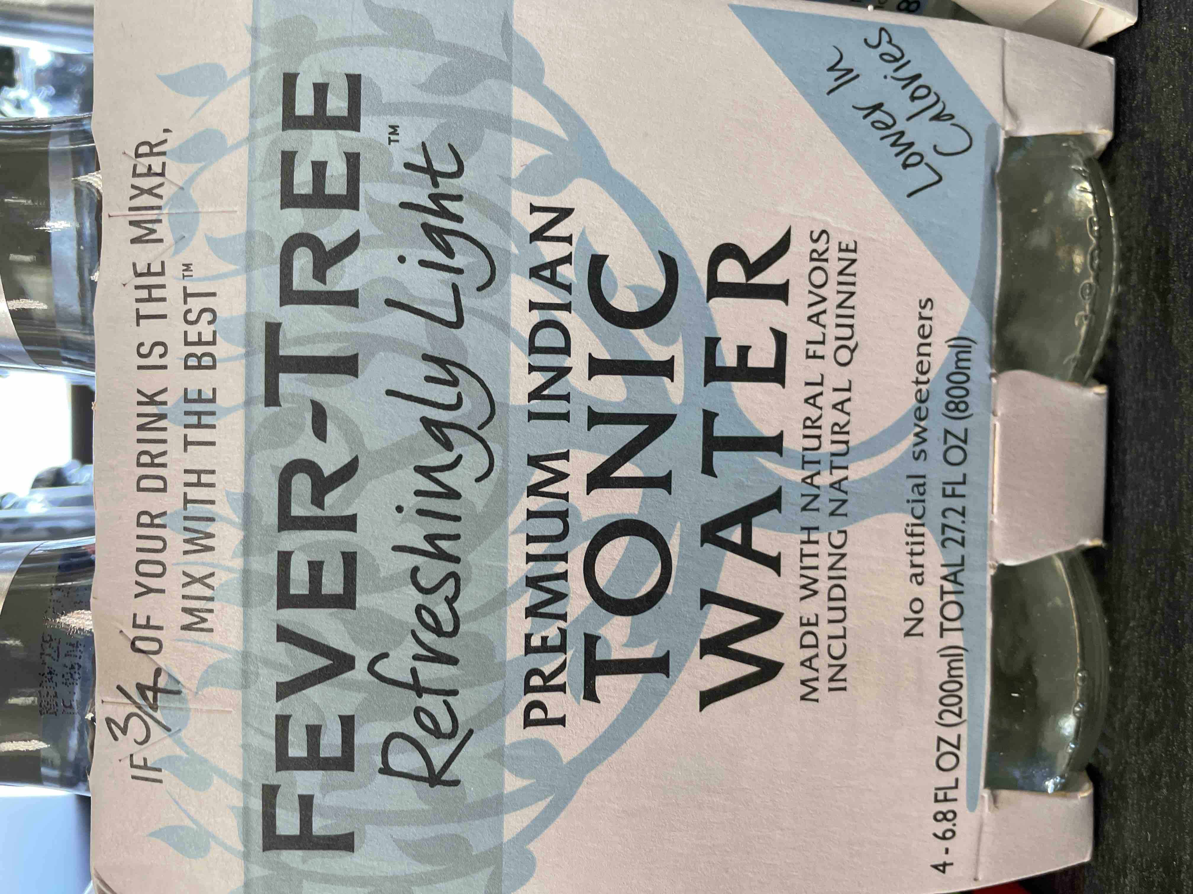 Fever Tree Light Tonic Water