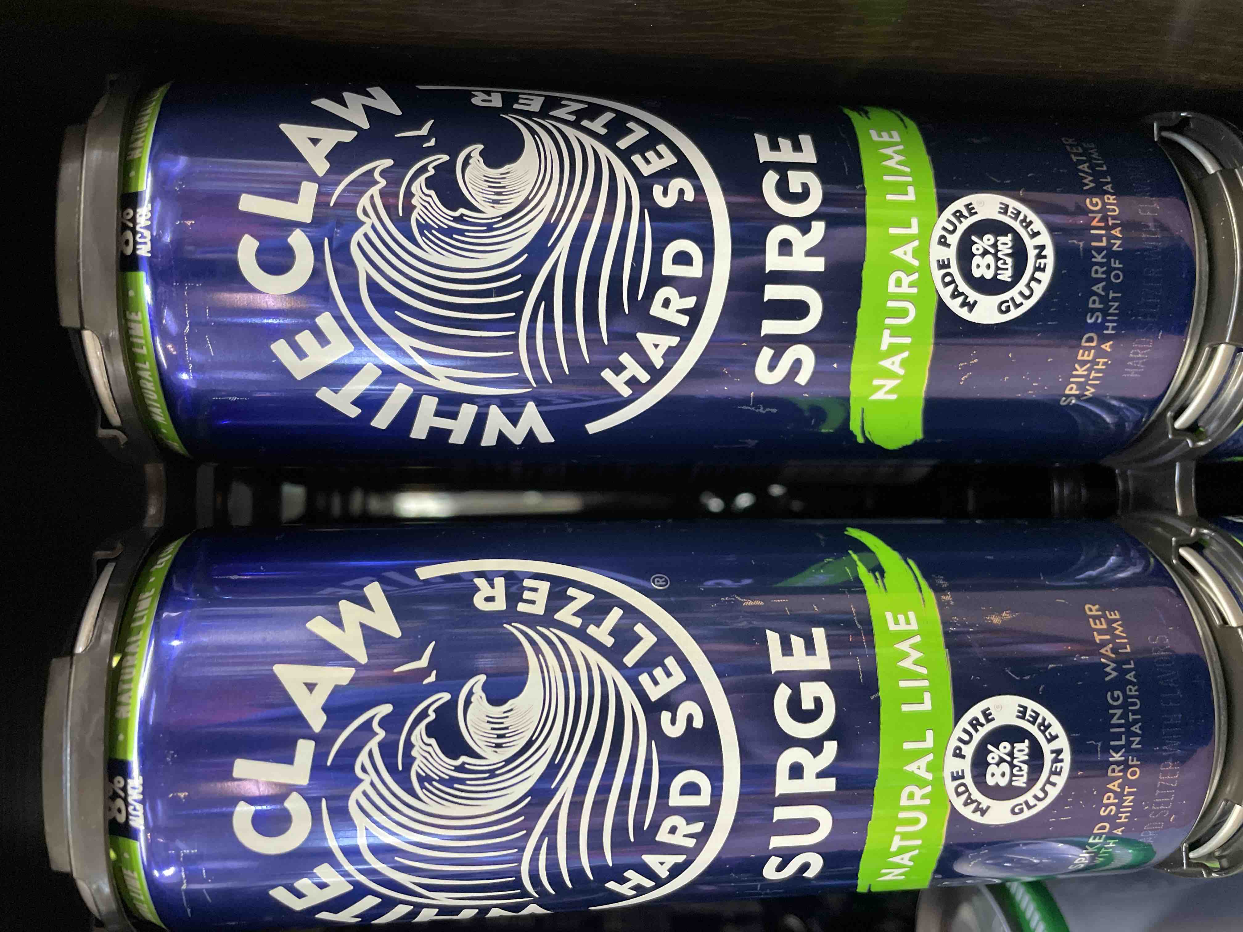 WHITE CLAW Surge Natural Lime