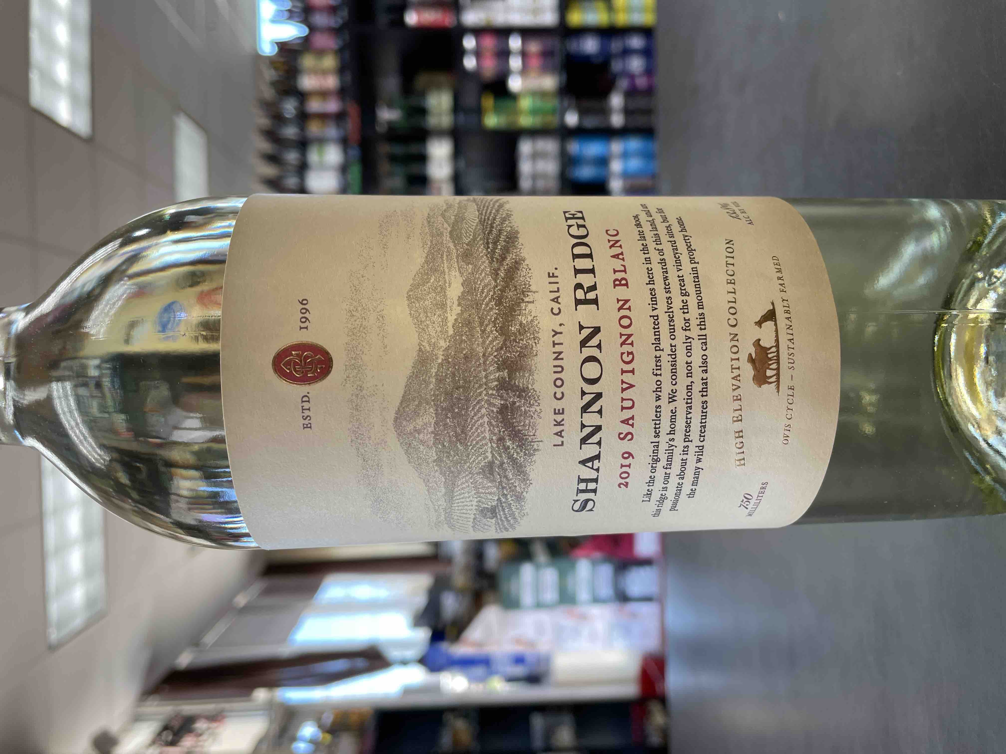 Shannon Ridge Sauvignon Blanc High