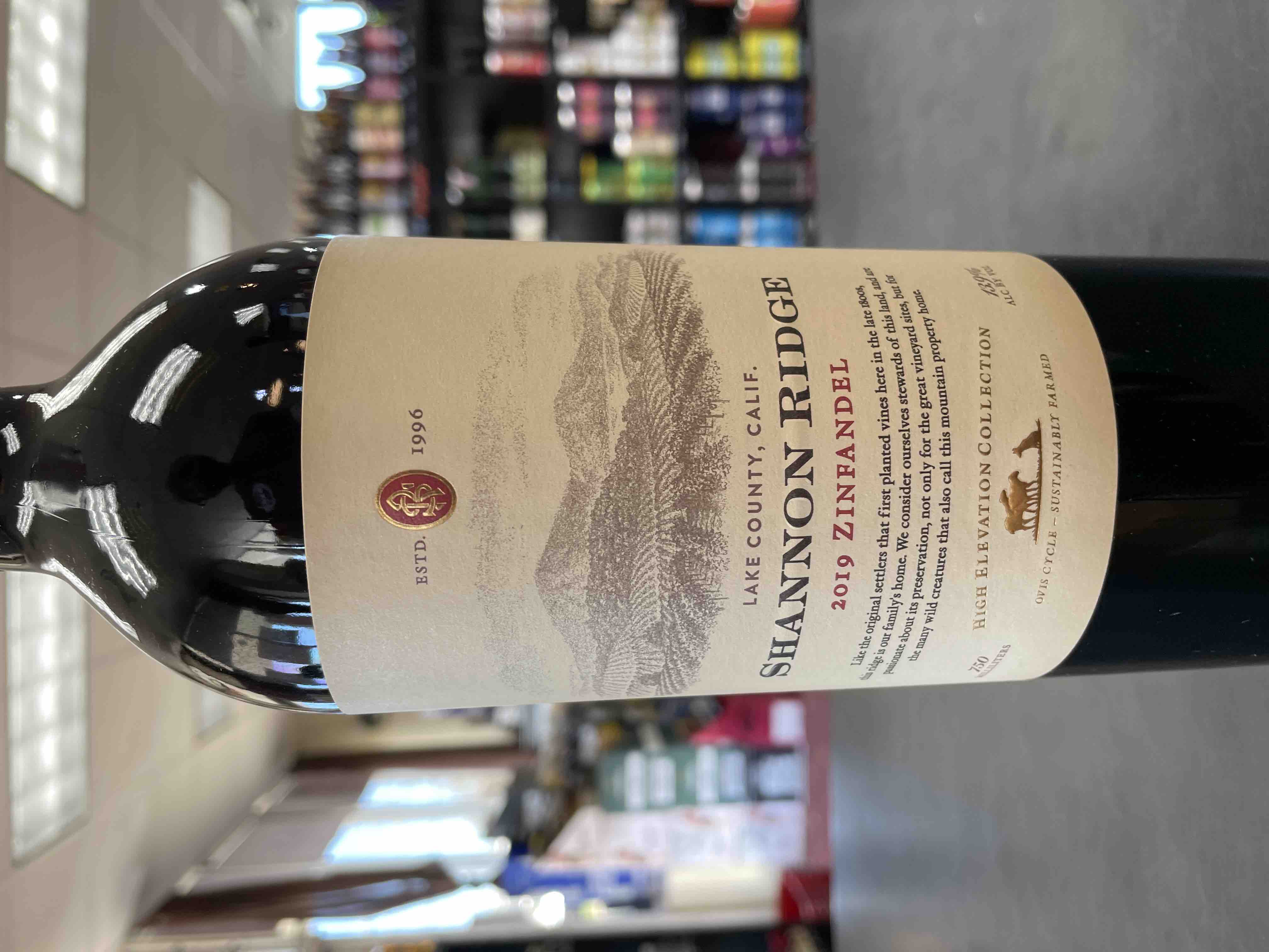 Shannon Ridge Zinfandel High