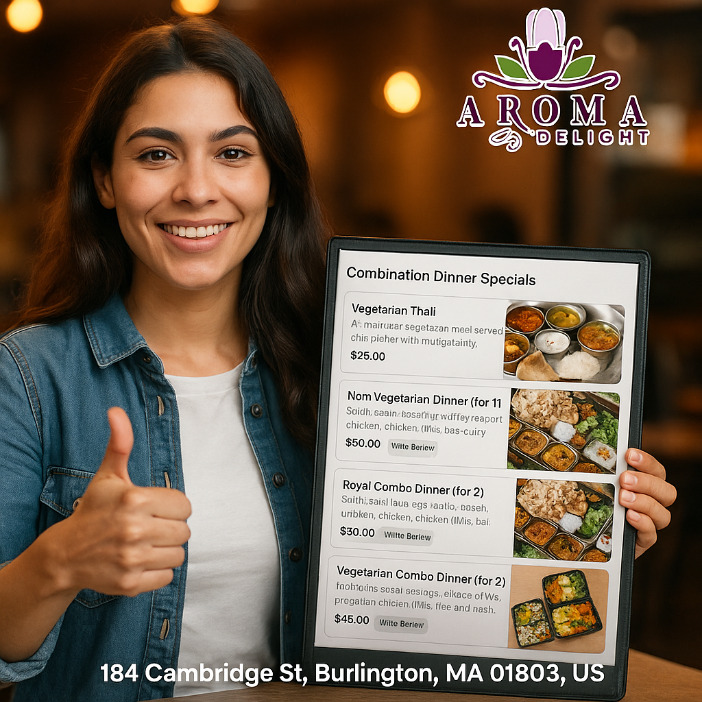 Best Combination Dinner Specials – Authentic Indian Platters